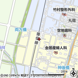兵庫県姫路市香寺町中仁野202-2周辺の地図