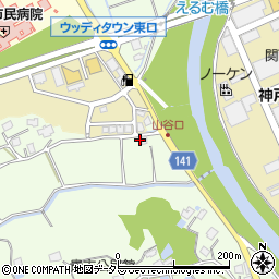 兵庫県三田市貴志1321周辺の地図