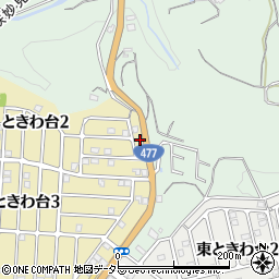 大阪府豊能郡豊能町ときわ台2丁目15周辺の地図