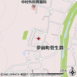 兵庫県姫路市夢前町菅生澗161-226周辺の地図