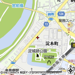 京都府京都市伏見区淀本町229周辺の地図