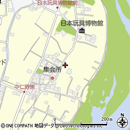 兵庫県姫路市香寺町中仁野655-4周辺の地図
