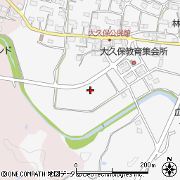 滋賀県甲賀市甲賀町大久保周辺の地図