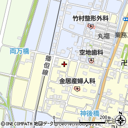 兵庫県姫路市香寺町中仁野201周辺の地図