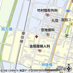 兵庫県姫路市香寺町中仁野204周辺の地図