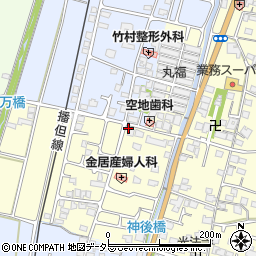 兵庫県姫路市香寺町中仁野165-6周辺の地図