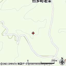 岡山県新見市哲多町老栄1217周辺の地図