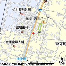 兵庫県姫路市香寺町中仁野159-1周辺の地図