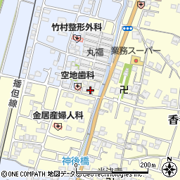 兵庫県姫路市香寺町中仁野244-3周辺の地図