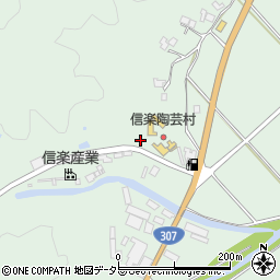 滋賀県甲賀市信楽町牧1471周辺の地図
