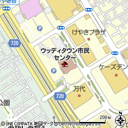 社会福祉法人三田市社会福祉協議会　ウッディカルチャー地域福祉支援室周辺の地図
