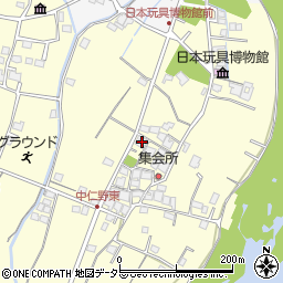 兵庫県姫路市香寺町中仁野619周辺の地図