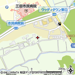兵庫県三田市貴志1381周辺の地図