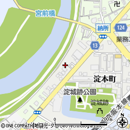 京都府京都市伏見区淀本町231-27周辺の地図