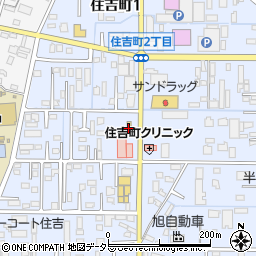 セブンイレブン半田住吉町店周辺の地図