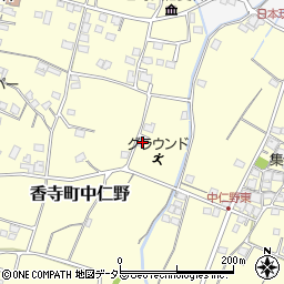 兵庫県姫路市香寺町中仁野364-3周辺の地図
