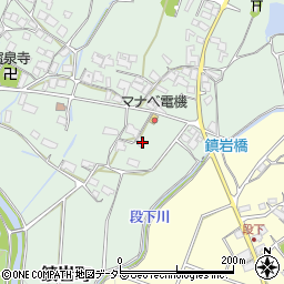 兵庫県加西市鎮岩町23周辺の地図