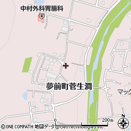 兵庫県姫路市夢前町菅生澗161-242周辺の地図