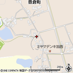 兵庫県加西市豊倉町478周辺の地図