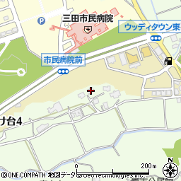 兵庫県三田市貴志1385周辺の地図