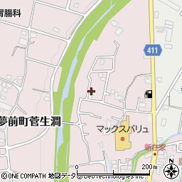 兵庫県姫路市夢前町菅生澗114-13周辺の地図