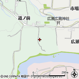 愛知県新城市富沢廣瀬周辺の地図