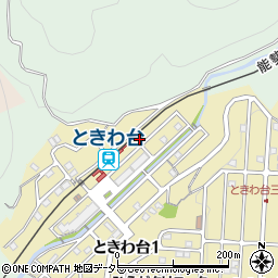 大阪府豊能郡豊能町ときわ台1丁目9周辺の地図