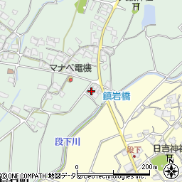 兵庫県加西市鎮岩町125周辺の地図