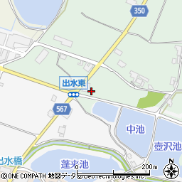 兵庫県加東市松尾259周辺の地図