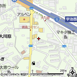 中川原児童公園周辺の地図