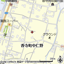 兵庫県姫路市香寺町中仁野398-3周辺の地図