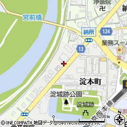 京都府京都市伏見区淀本町231-40周辺の地図