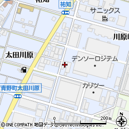 愛知県岡崎市下青野町宝田14周辺の地図