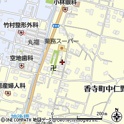 兵庫県姫路市香寺町中仁野144-5周辺の地図