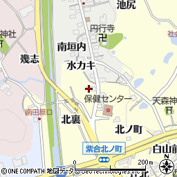 兵庫県川辺郡猪名川町紫合北裏762周辺の地図