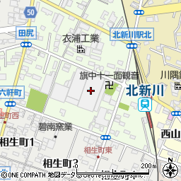 アイシン精機株式会社　新川工場警備室周辺の地図