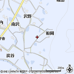 兵庫県宝塚市大原野船岡周辺の地図