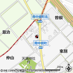 ＥＮＥＯＳあぶらや安城西尾インターＳＳ周辺の地図