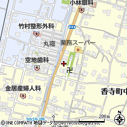 兵庫県姫路市香寺町中仁野155-1周辺の地図
