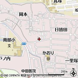 京都府宇治市五ケ庄岡本1-3周辺の地図