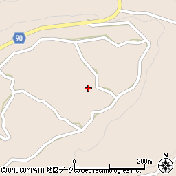 岡山県和気郡和気町奥塩田734周辺の地図