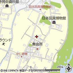 兵庫県姫路市香寺町中仁野620-1周辺の地図
