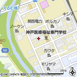 神戸医療福祉専門学校　三田校周辺の地図