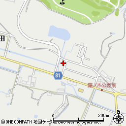 南山田第二公園周辺の地図
