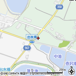 兵庫県加東市松尾358周辺の地図