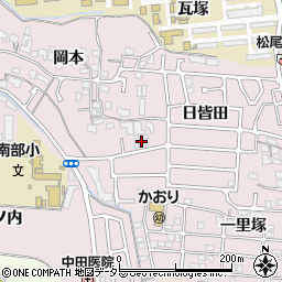 京都府宇治市五ケ庄岡本1-16周辺の地図
