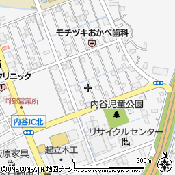 静岡県藤枝市岡部町内谷905-7周辺の地図