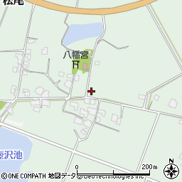 兵庫県加東市松尾65周辺の地図