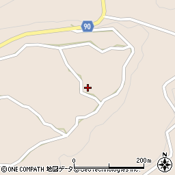 岡山県和気郡和気町奥塩田666周辺の地図
