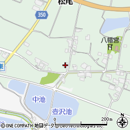 兵庫県加東市松尾215周辺の地図